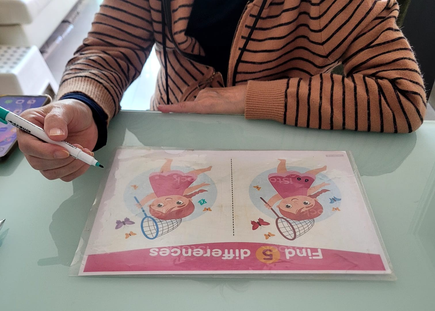 服务使用者案例: 认知障碍症患者，女儿已移居外地