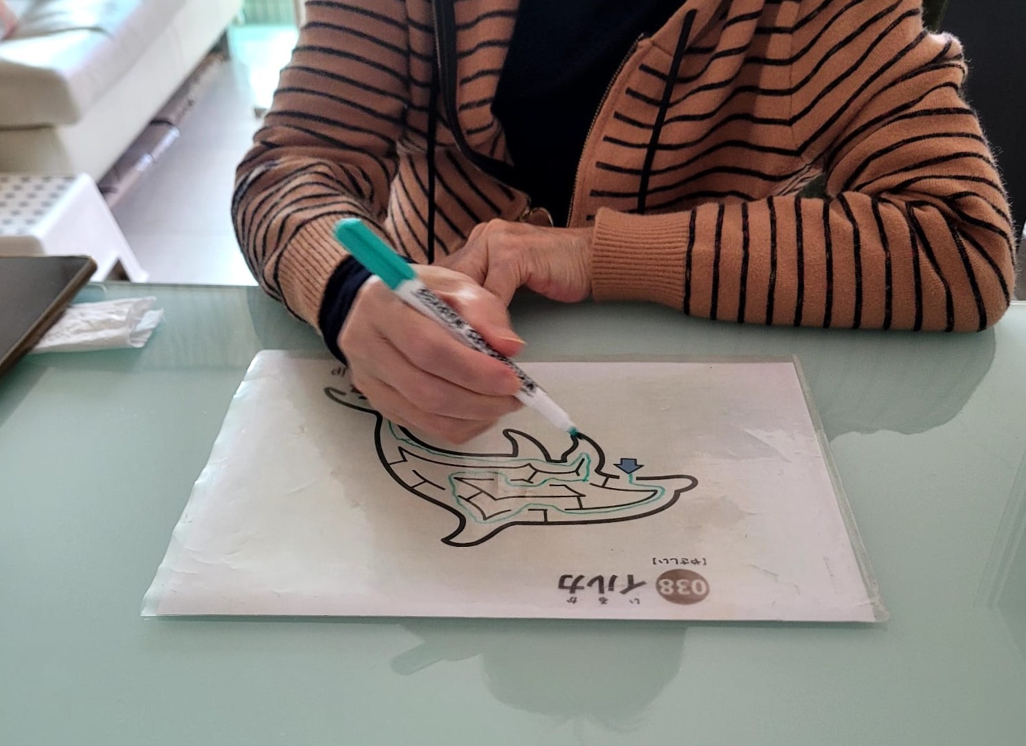 Service Case: Elder with dementia, daughter moved to another city